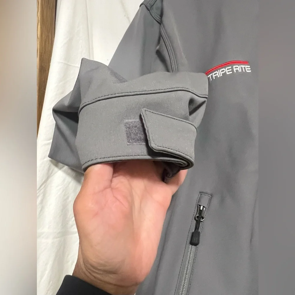 NWT Carhartt Gray Crowley Jacket Outdoor Work Wear Windbreaker Waterproof